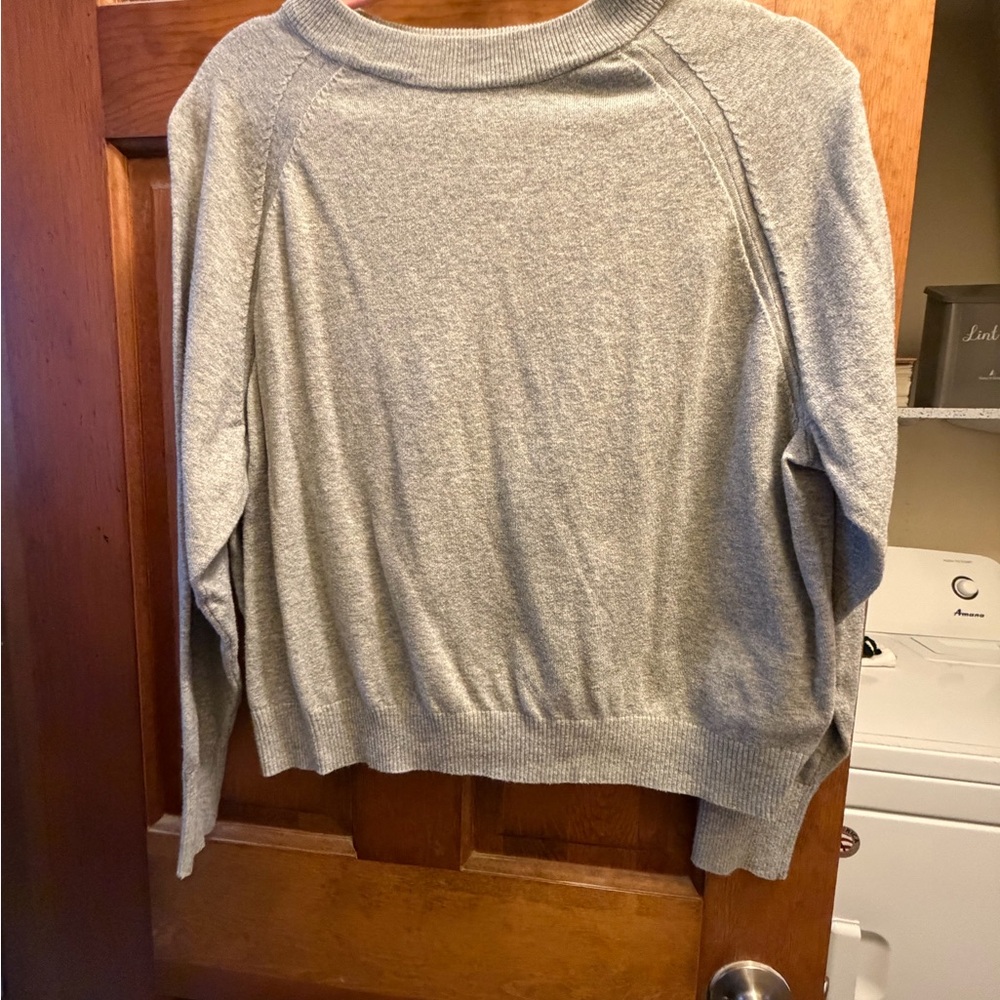 a new day Light Gray Women's Crew Neck Sweater